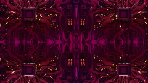 Circuit Board Background - Computer, Data, Technology