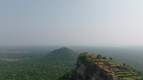 Scenic Sri Lanka Sigiriya summit ruins