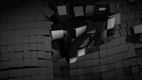 Impactful 3D Cube Wall Reveal Intro