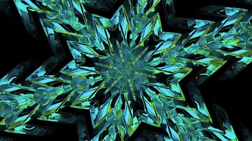Glänzender Kaleidoskop-Hintergrund