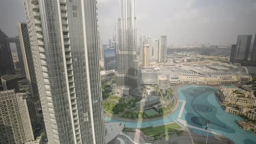 Downtown Dubai City Skyline