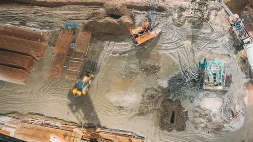 Hyperlapse Development, edificio residencial de varios pisos, procesamiento de estructuras metálicas, construcción
