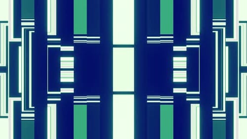 Grün mit blauem animiertem Hintergrund VJ Seamless Loop für Partys mit hellen Linien