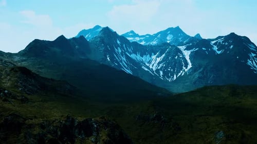 Beautiful Panoramic View of the Mountains