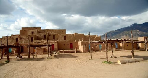 Taos Pueblo New Mexico Adobe Adobe