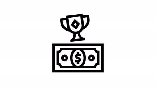 prize line icon animation