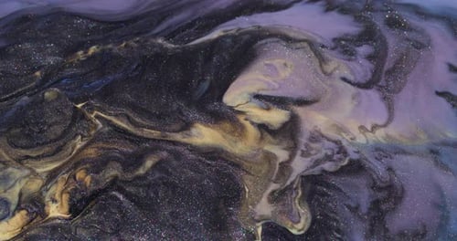 Art scintillant liquide à texture pigmentaire à l'encre à étaler