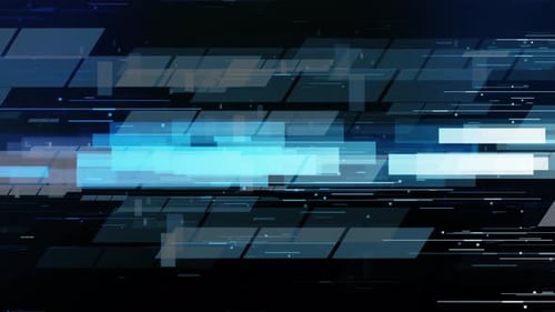 Technology Background Loop, Business Corporate Abstract 161