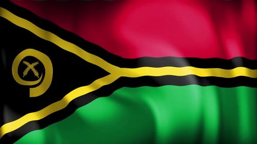 Vanuatu Flag Loop