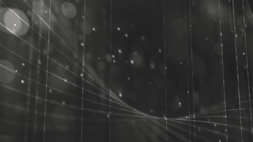 Colorful Bokeh Particles Motion Loop