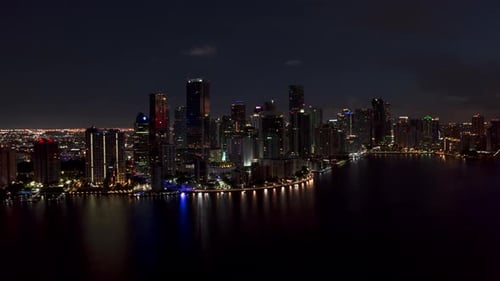 Miami Hyperlapse at night