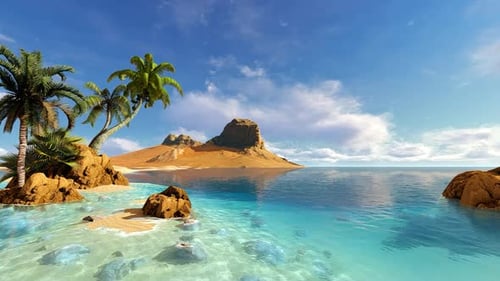 Tropical archipelago islands