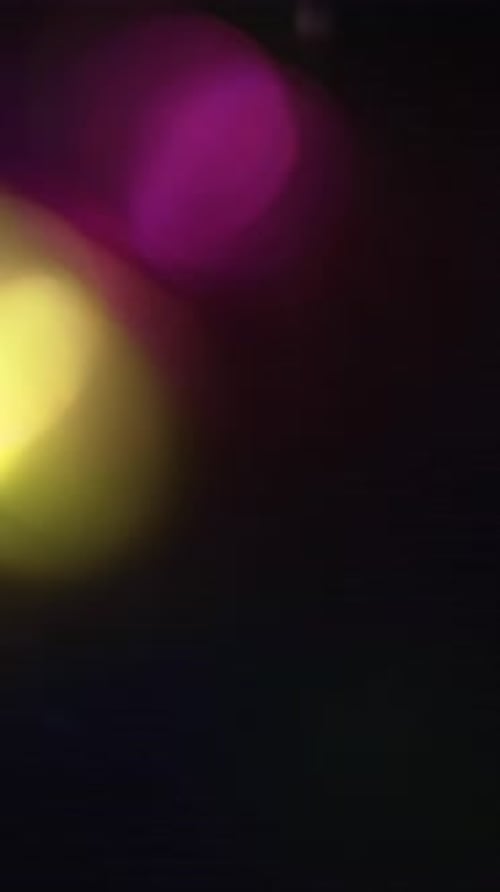 Colorful Abstract Light Effects, Portrait Mode