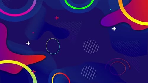 Gradiant Shape Animation Background