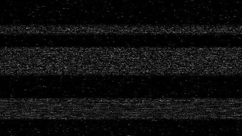 Glitch Static Noise Digital Distortion Overlay Effect