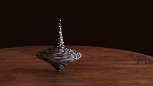 Spinning Top Endless Loop Animation