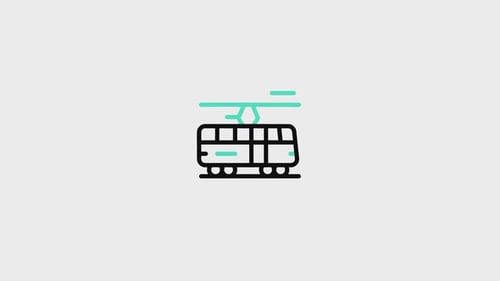 Icône animée Tram