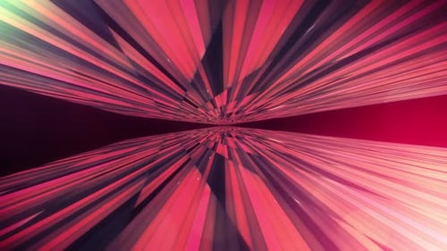 Abstract Geometric Hyperspace Light Tunnel Background