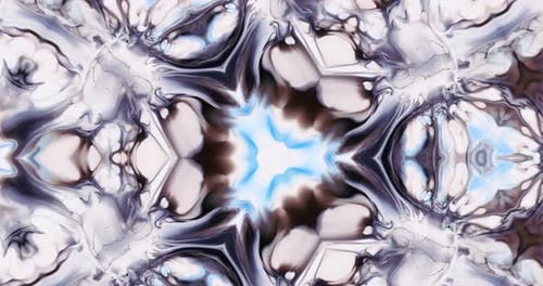 Mesmerizing Abstract Kaleidoscope Pattern Animation
