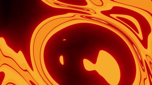 Warm Sunny Splash Bubbles Vj Loop Background 4K
