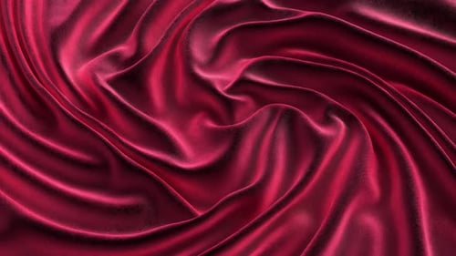 Fluid Crimson Fabric Texture Background