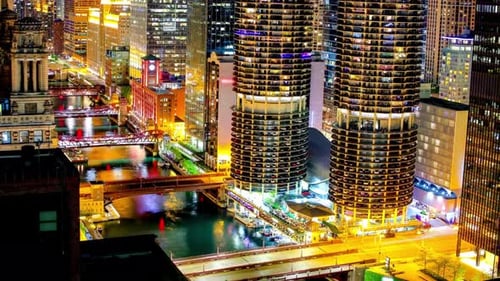 Ciudad de Chicago en Illinois