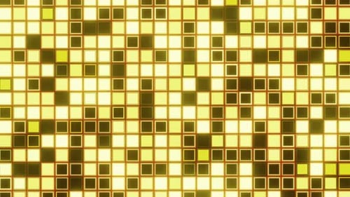 Fond dégradé en boucle jaune VJ Dance Disco Floor pour festival de musique, bar et boîte de nuit