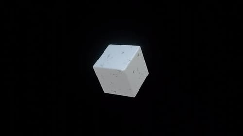 Spinning Cube Alpha Channel