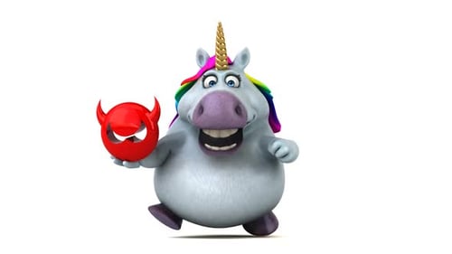 Fun unicorn - 3D Animation