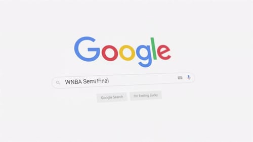 Búsqueda en Google de semifinales de la WNBA