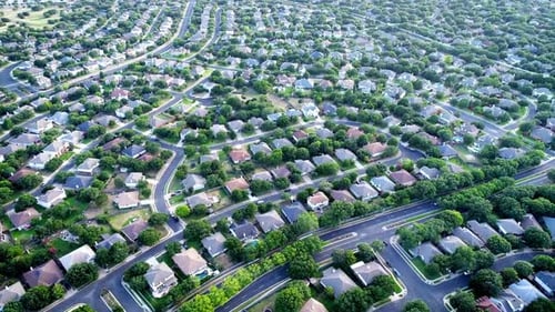 Real Estate Development Modern Suburb Living