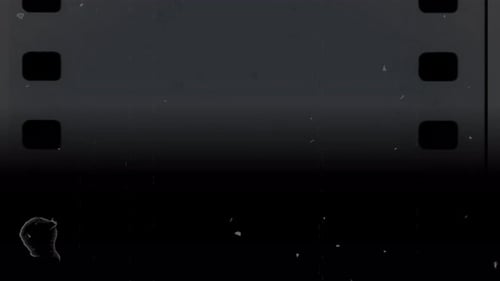 Retro Film Grain Overlay with Scratches and Light Leaks