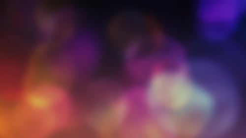 Glamour Collection: Out of focus colorful elements sway smoothly