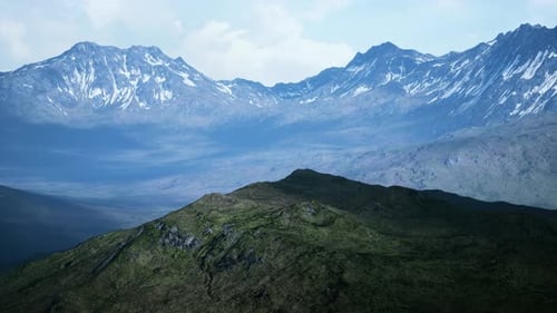 Beautiful Panoramic View of the Mountains
