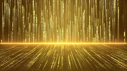 3D Light Flickers Particle Awards Stage