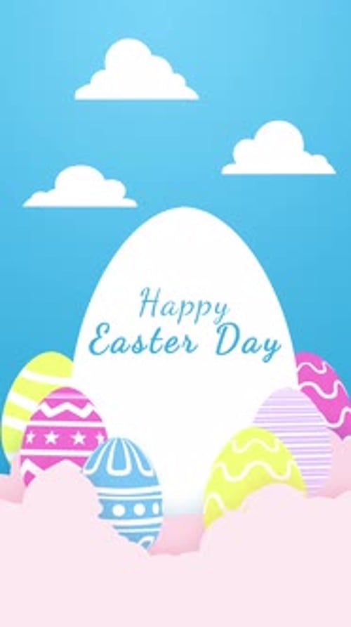 Happy Easter Day Portrait