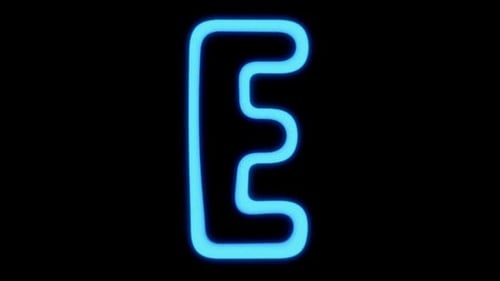 Ghostly Letter E