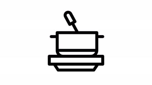 pot line icon animation