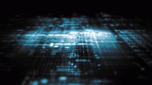 Datenmatrixanzeige, dynamische Informationsnetzwerksimulation 02