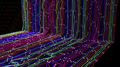 Neon Led Lights Wall Show Room Able to Loop Endless