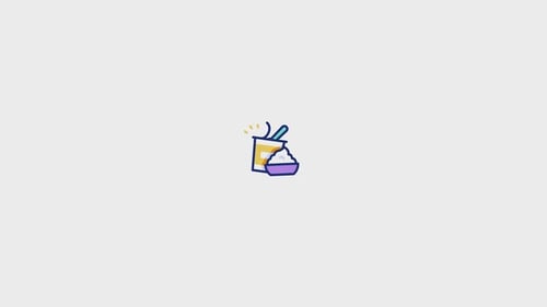 Cream Animated Icon