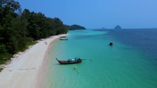 Koh Kradang Island on a Sunny Day the Beach Was Recently Named As the New Nr 1 Beach in the World