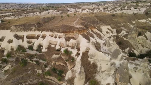 Spectacular Desert Landscape with Unique Rock Formations