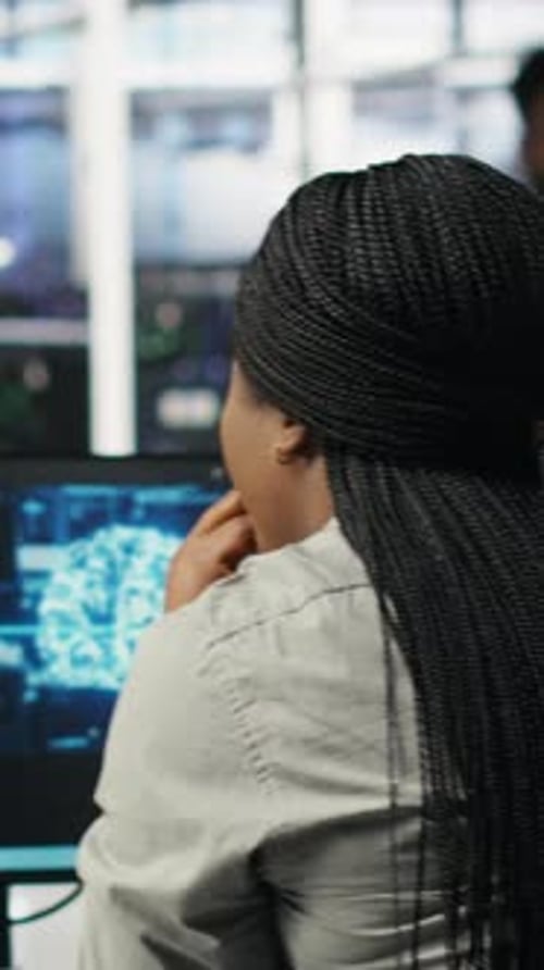 Vertical Video Data Center Software Developer Using Artificial Intelligence Deep Learning Model