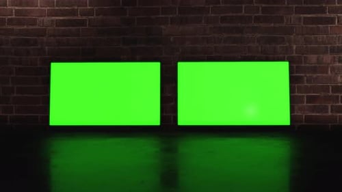 Green screen wall poster 2