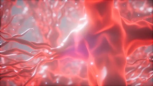 Abstract 3D Neural Network Animation Loop