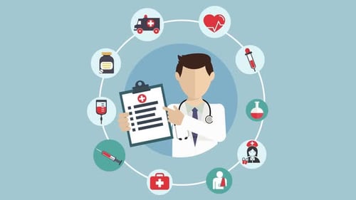 Healthcare Infographic Animation And Medical Services