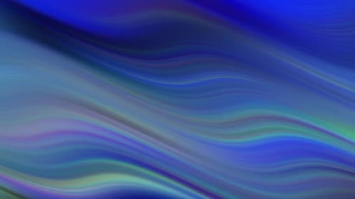Abstract Fluid Blue and Purple Wavy Background Loop