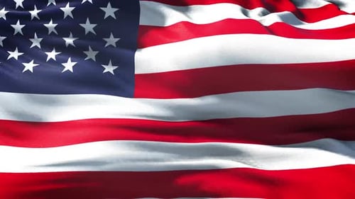 Animation du drapeau national des États-Unis