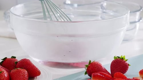 Adding Strawberry Flavor to a Water Bowl
